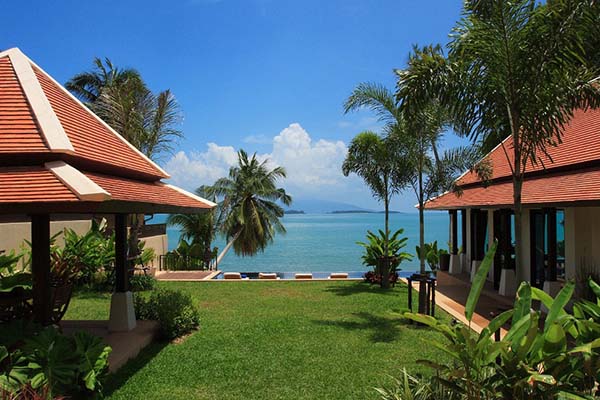 Bacaya villa on Bophut Beach Samui